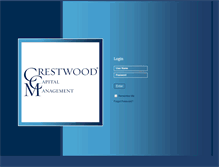 Tablet Screenshot of crestwoodfunds.com